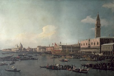 Das Becken von San Marco am Himmelfahrtstag, ca. 1740 von Giovanni Antonio Canal